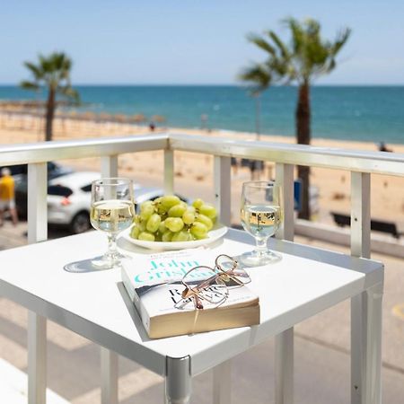 Centralgarve - Stunning Beach Front Studio - Astro Quarteira Exteriér fotografie